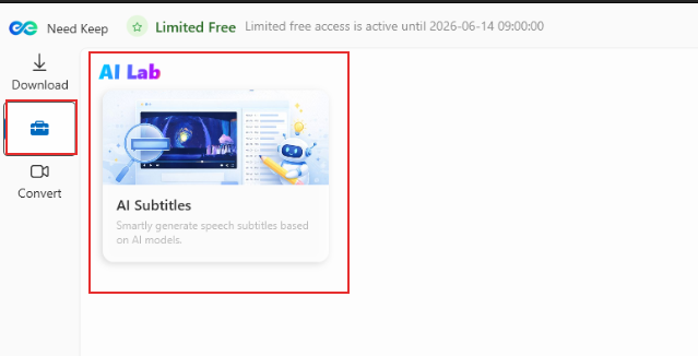 AI subs feature in Need Keep