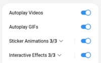 telegram web power saving mode