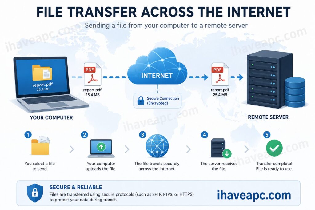 file transfer across the internet
